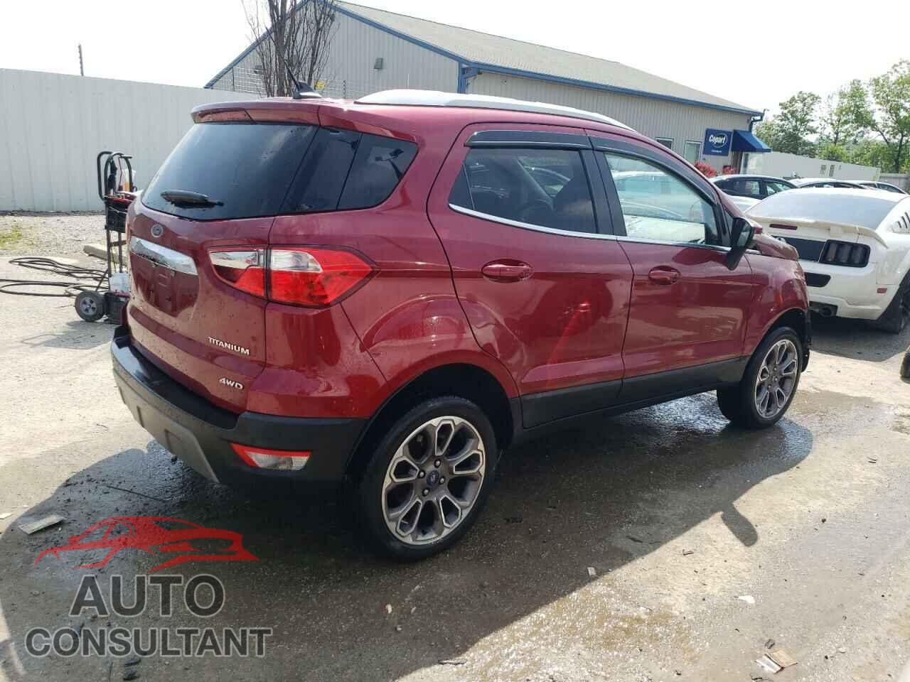 FORD ECOSPORT 2020 - MAJ6S3KL6LC387188