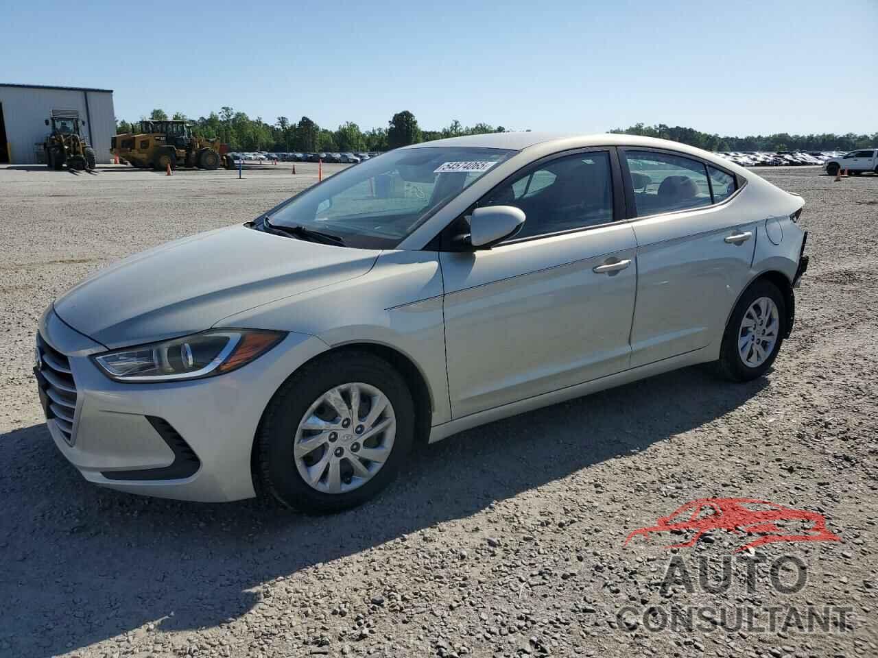 HYUNDAI ELANTRA 2017 - KMHD74LFXHU394627
