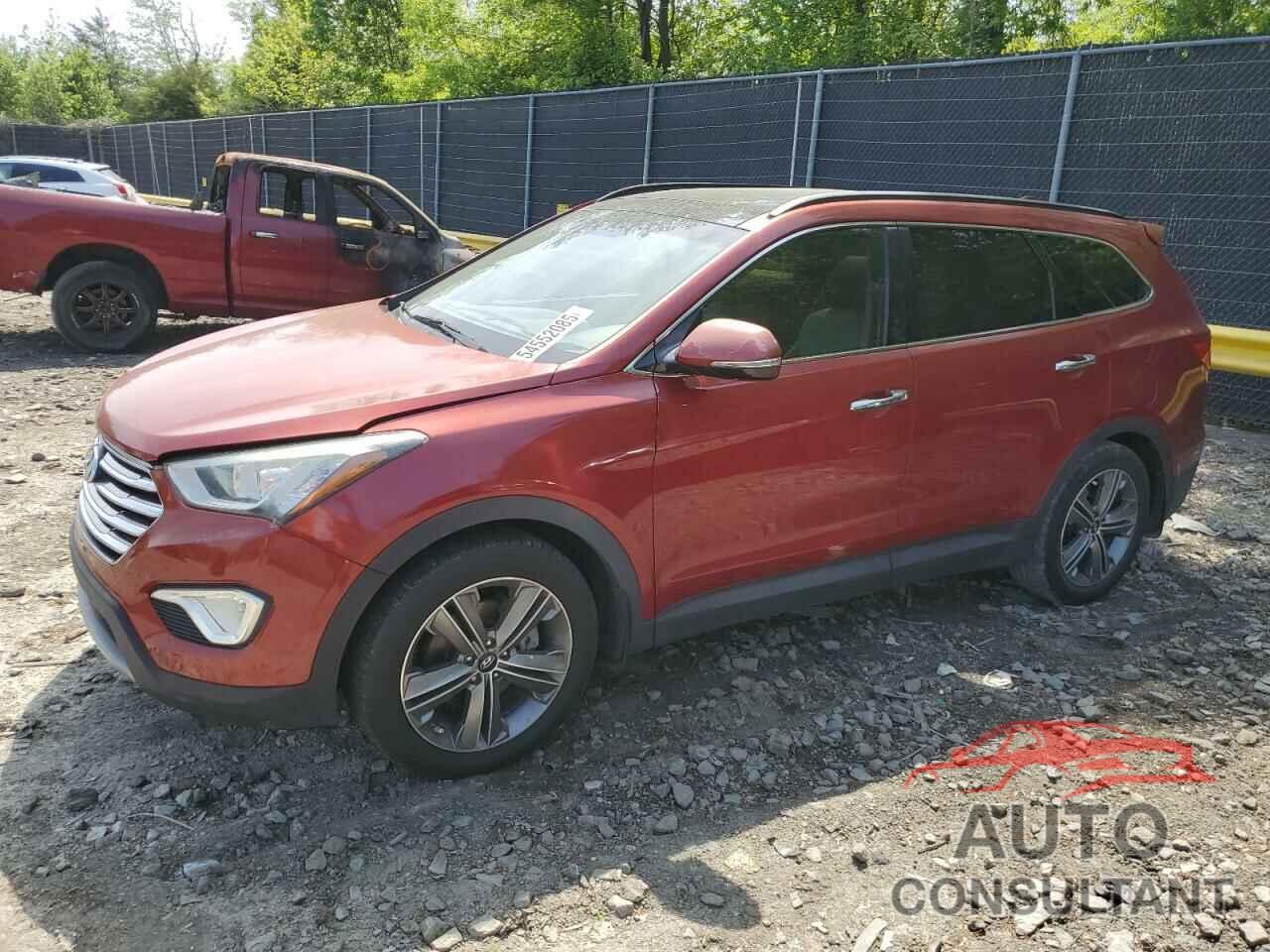 HYUNDAI SANTA FE 2014 - KM8SR4HF9EU075502