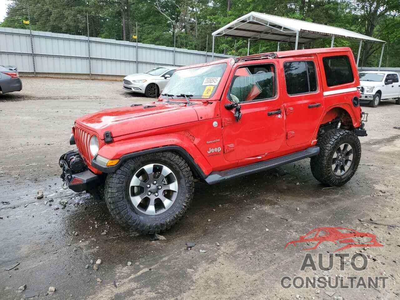JEEP WRANGLER 2018 - 1C4HJXEG9JW146717