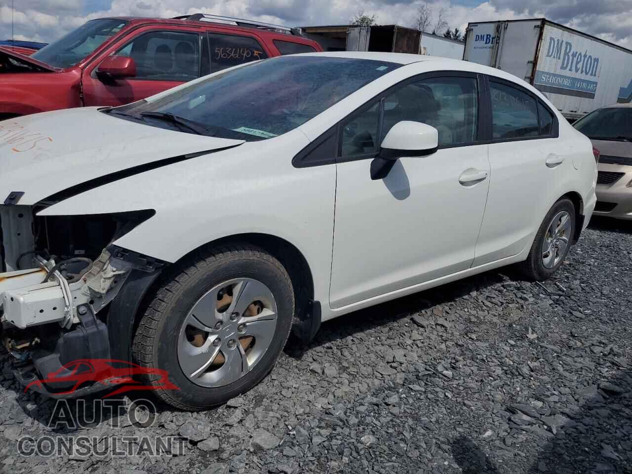 HONDA CIVIC 2013 - 2HGFB2F43DH107380