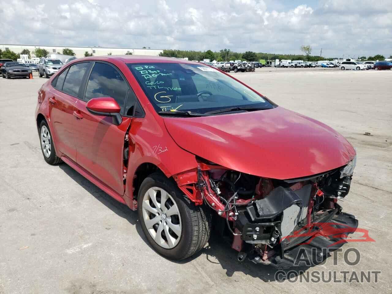 TOYOTA COROLLA 2021 - 5YFEPMAE5MP192305