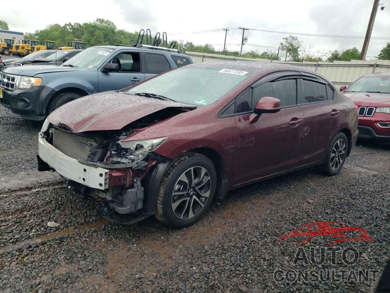 HONDA CIVIC 2013 - 19XFB2F89DE274842