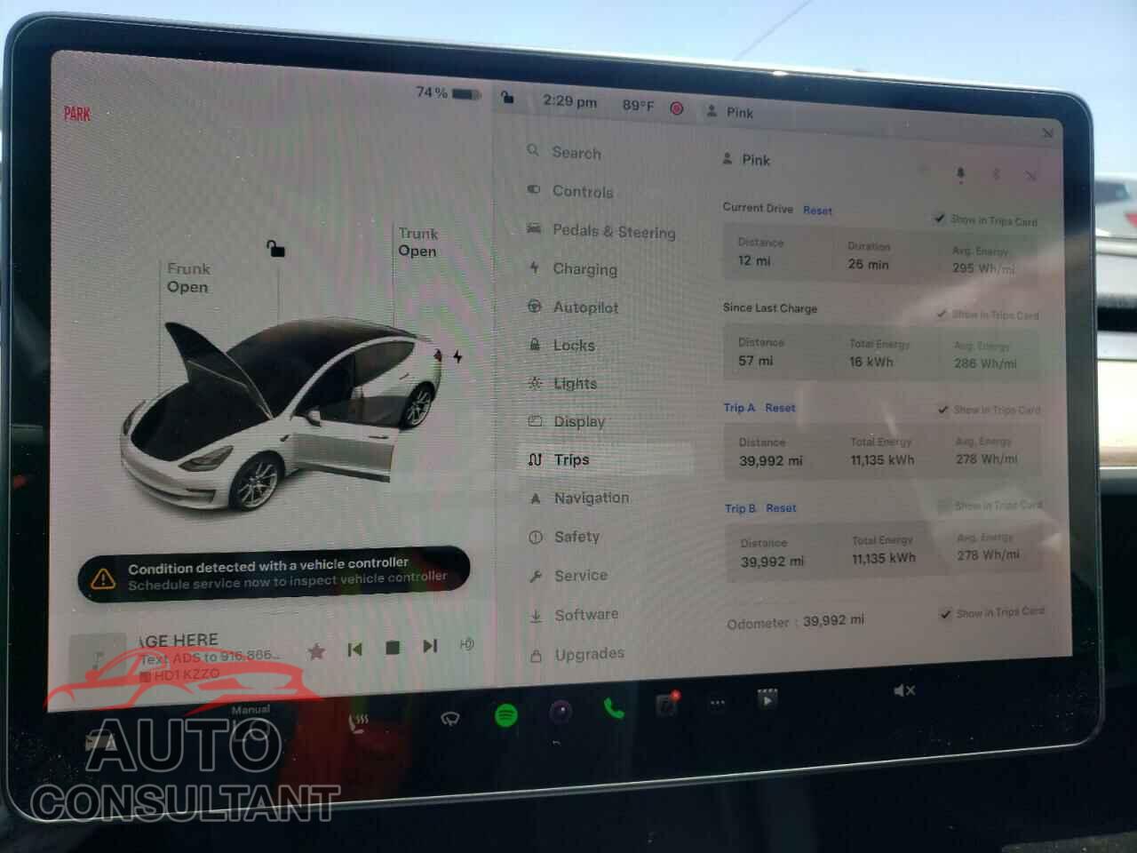 TESLA MODEL 3 2021 - 5YJ3E1EB1MF997807