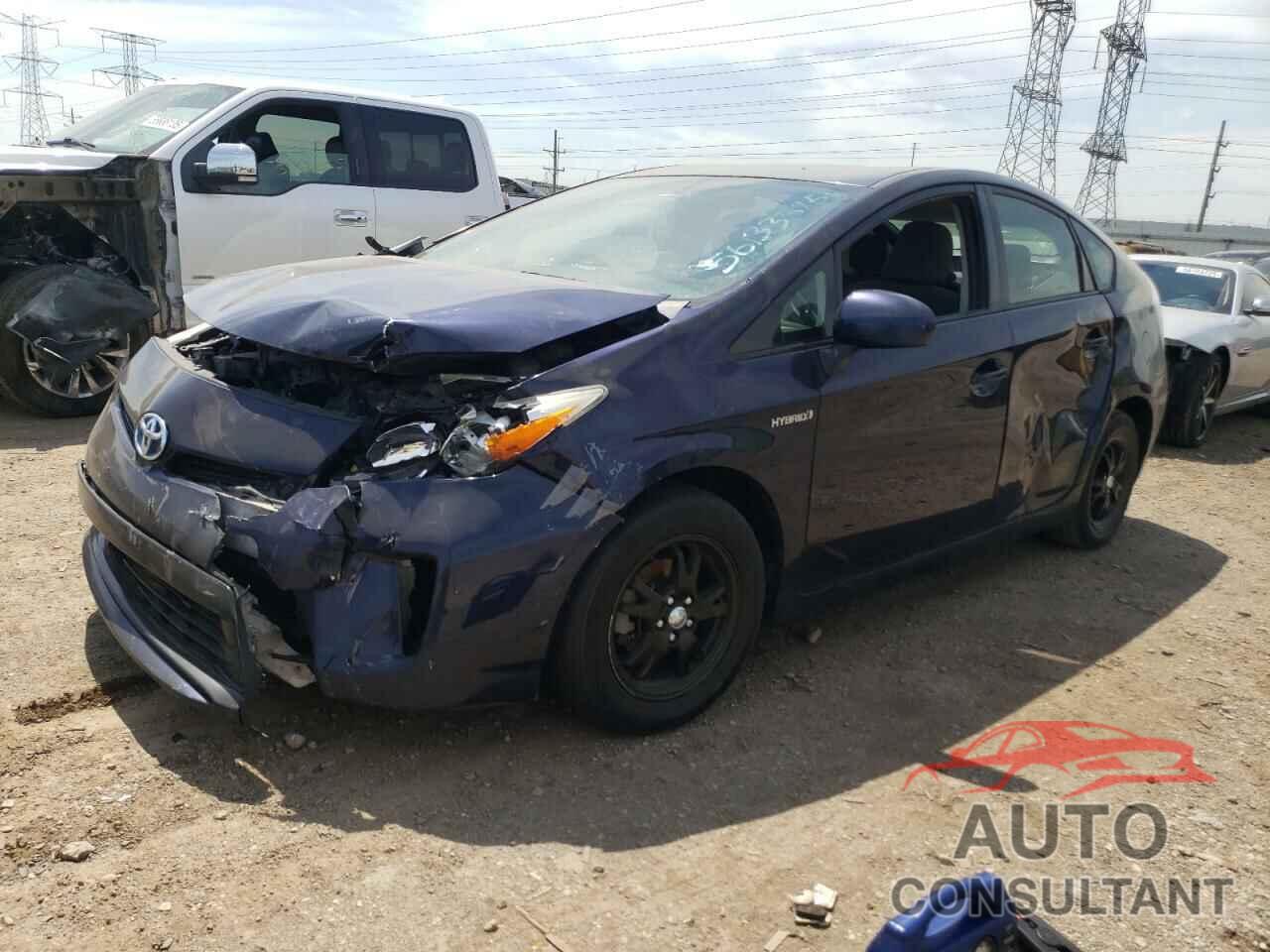 TOYOTA PRIUS 2013 - JTDKN3DUXD0340707