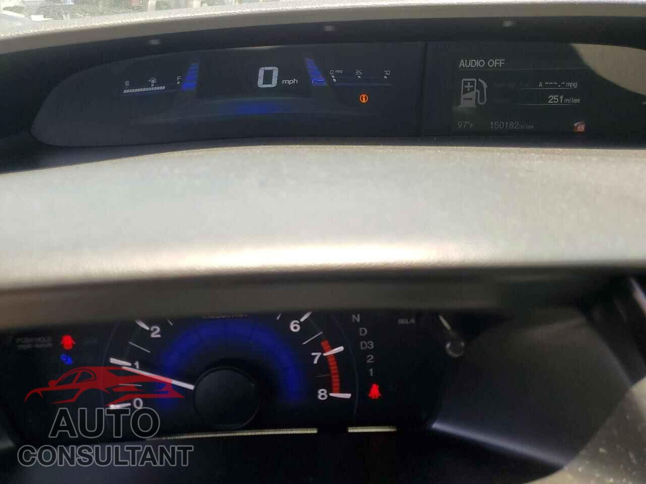HONDA CIVIC 2013 - 19XFB2F93DE209462