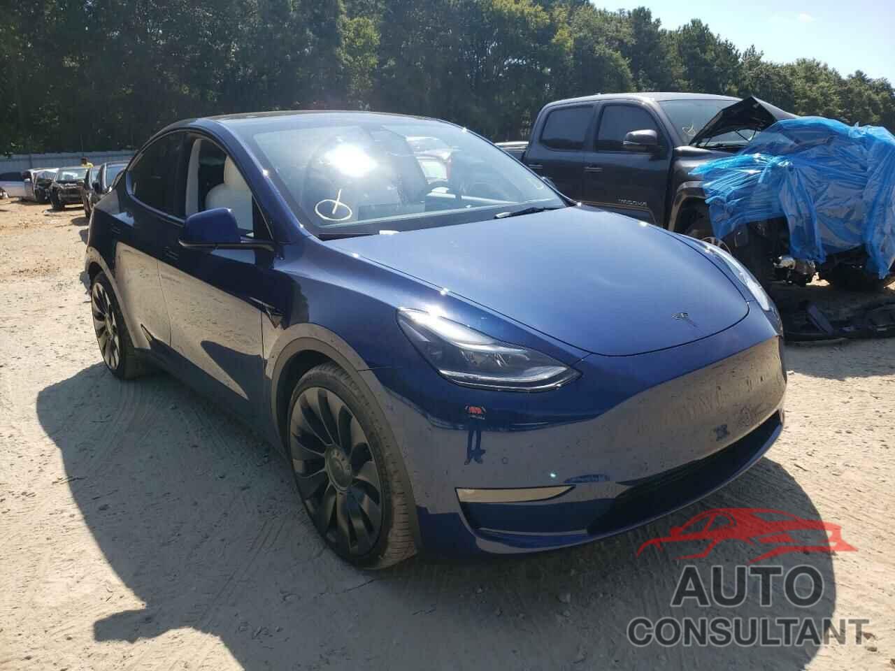 TESLA MODEL Y 2022 - 7SAYGDEF8NF399206