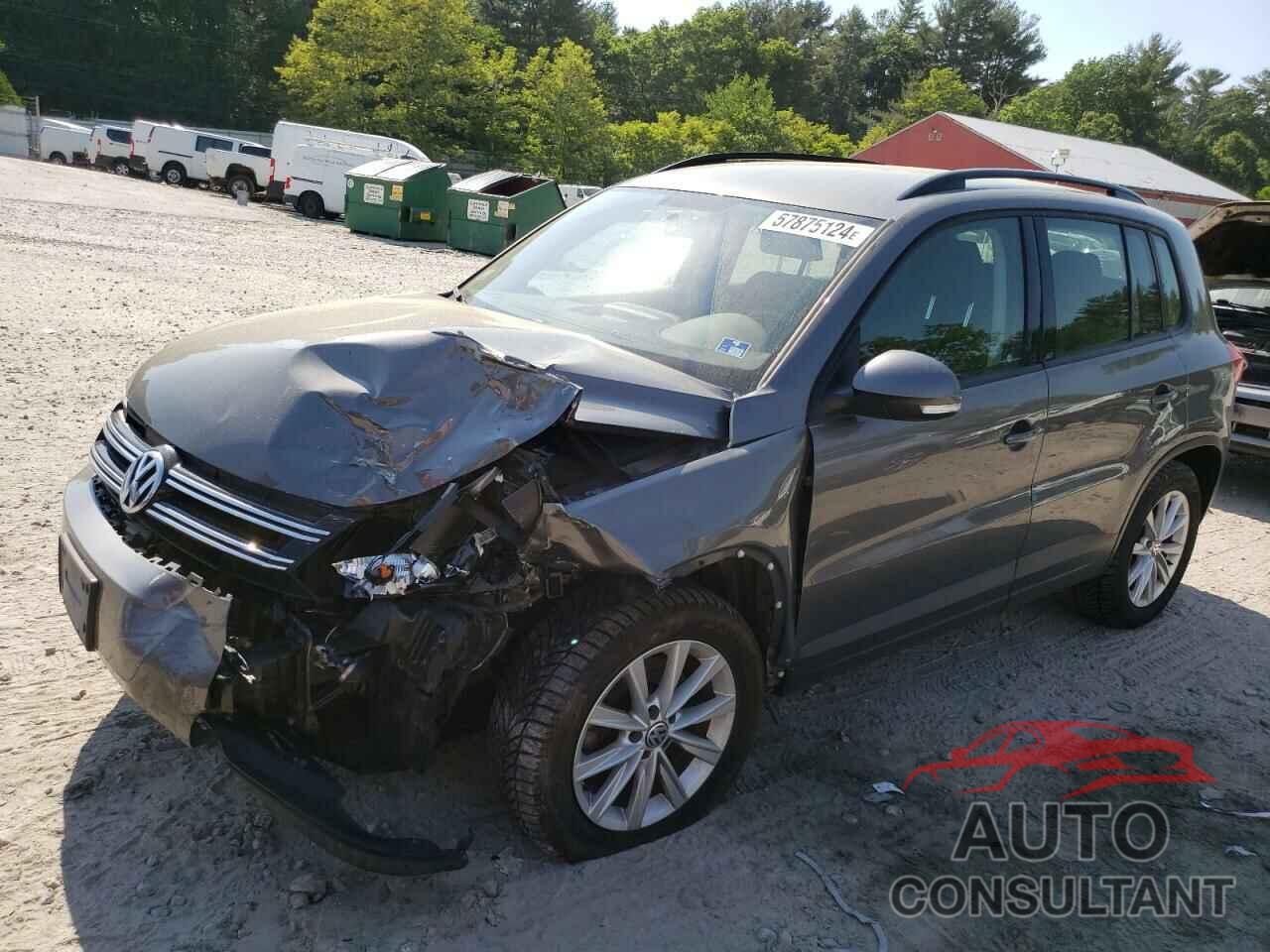 VOLKSWAGEN TIGUAN 2017 - WVGBV7AXXHK049183