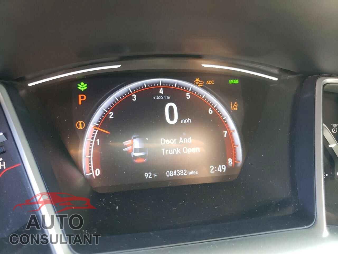 HONDA CIVIC 2019 - 2HGFC2F8XKH526713