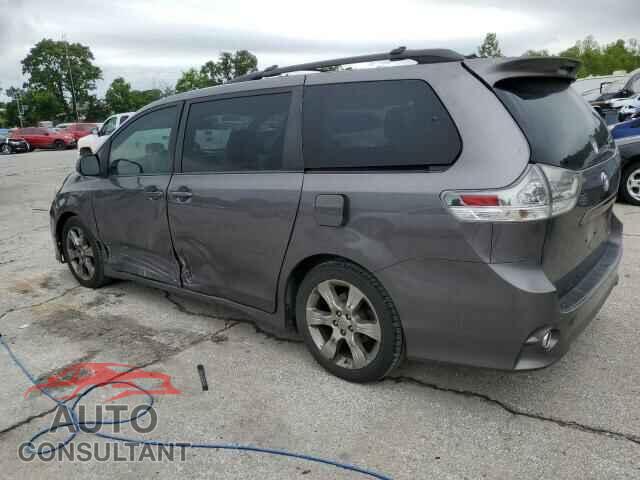 TOYOTA SIENNA 2012 - 5TDXK3DC5CS179068
