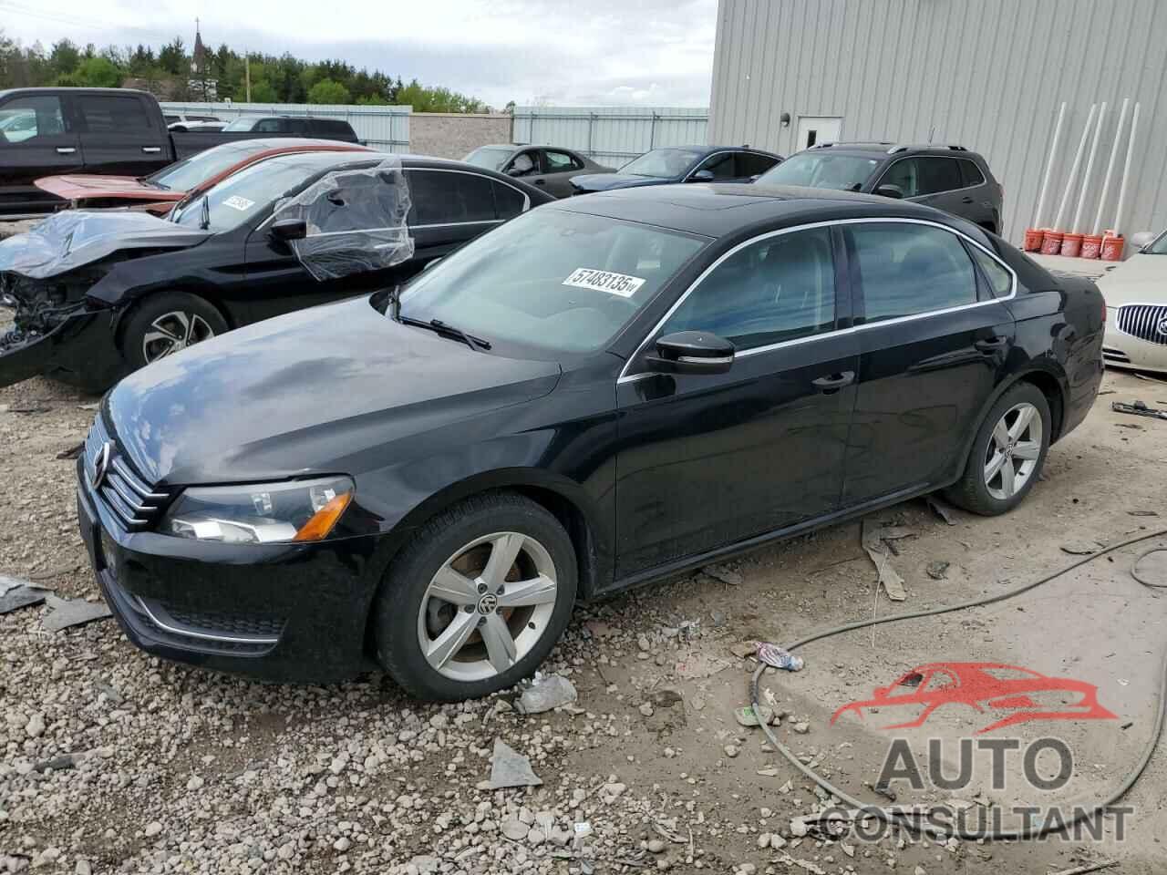 VOLKSWAGEN PASSAT 2013 - 1VWBP7A36DC094005
