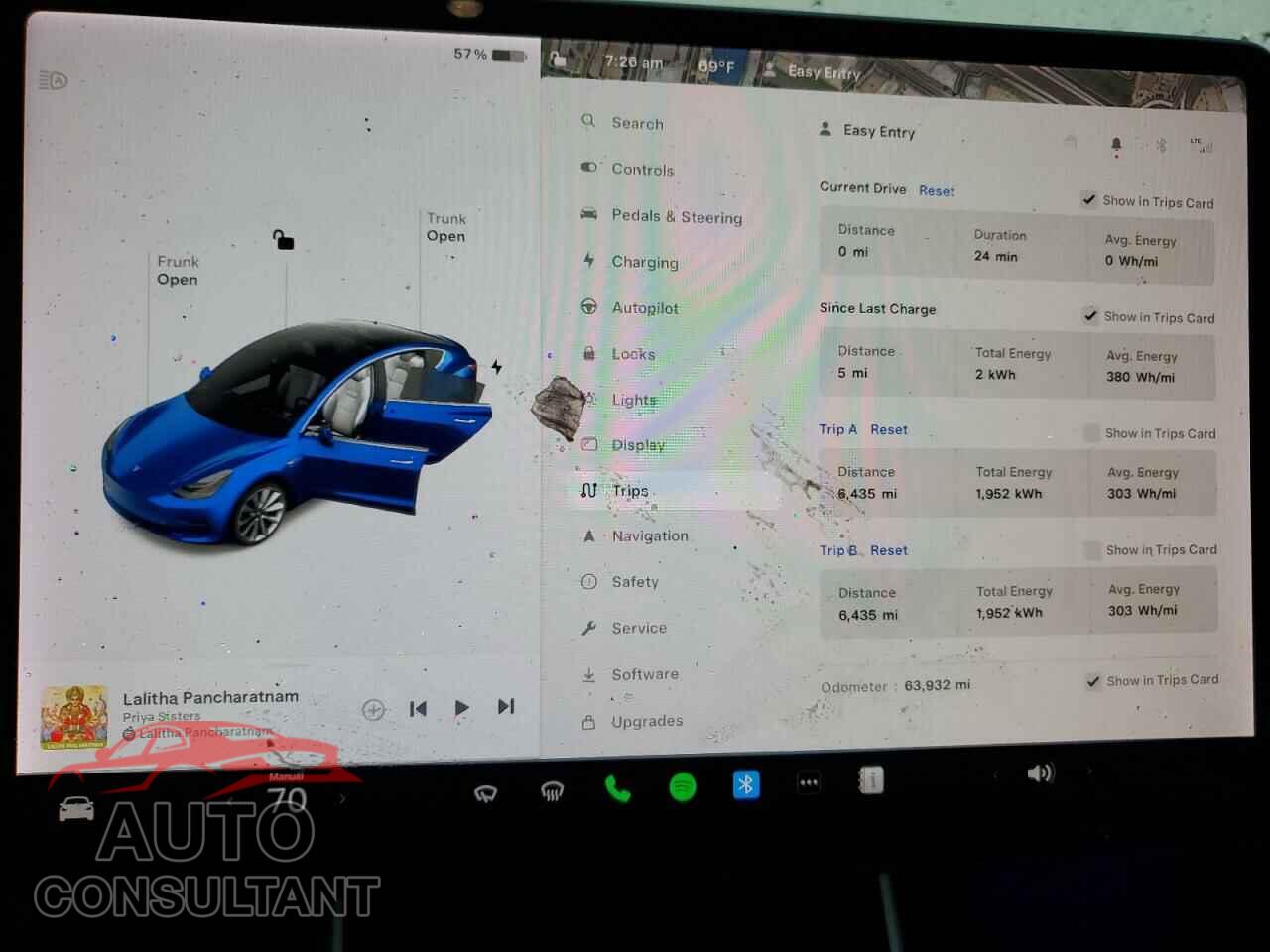 TESLA MODEL 3 2019 - 5YJ3E1EB5KF392010