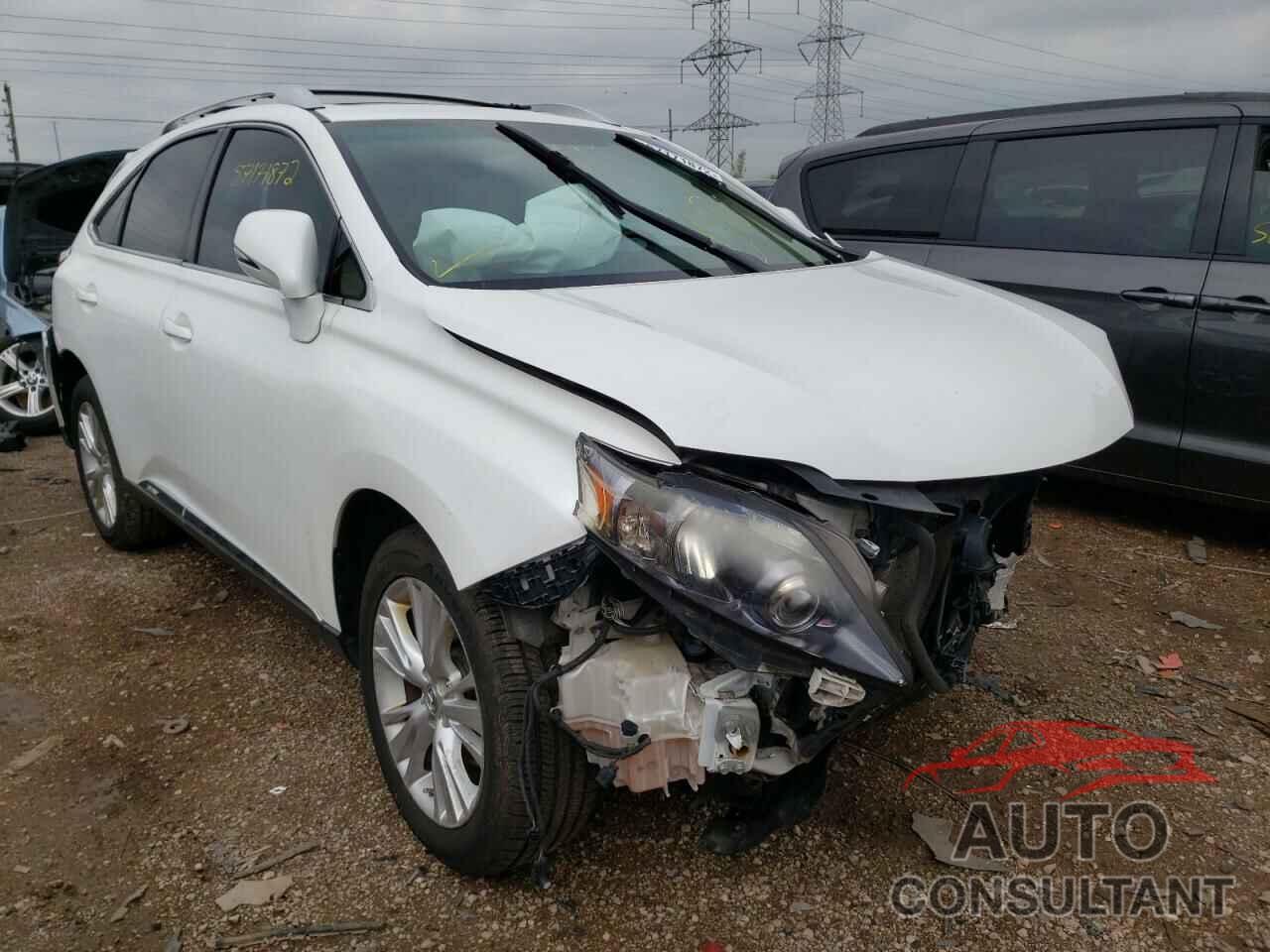 LEXUS RX450 2012 - JTJBC1BA5C2435694