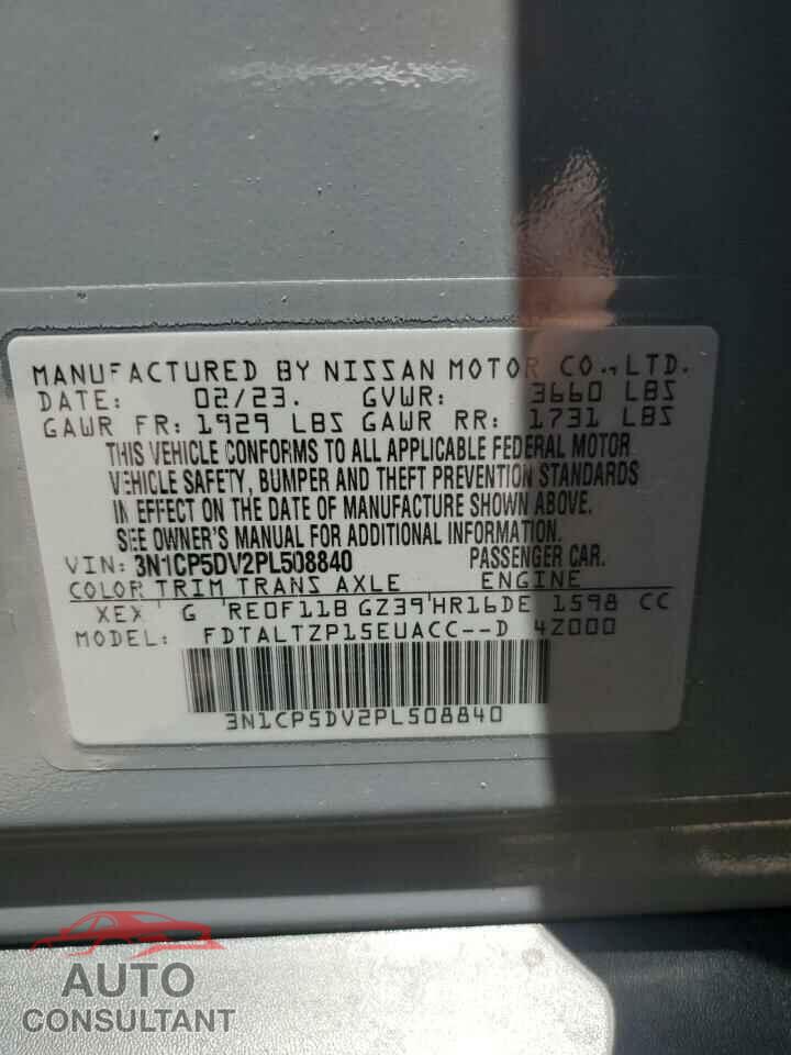 NISSAN KICKS 2023 - 3N1CP5DV2PL508840