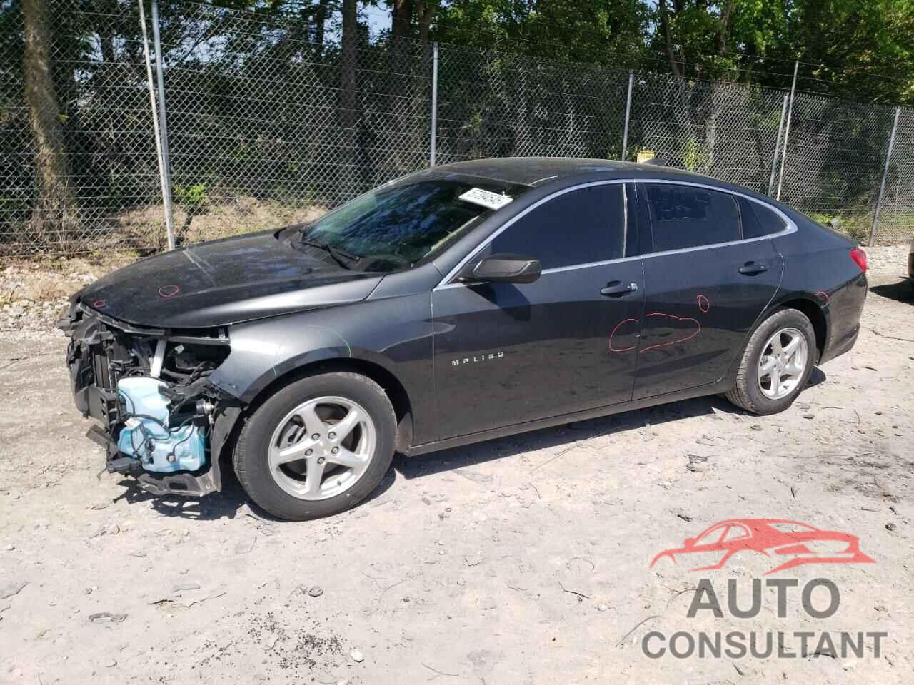CHEVROLET MALIBU 2017 - 1G1ZC5ST8HF260134