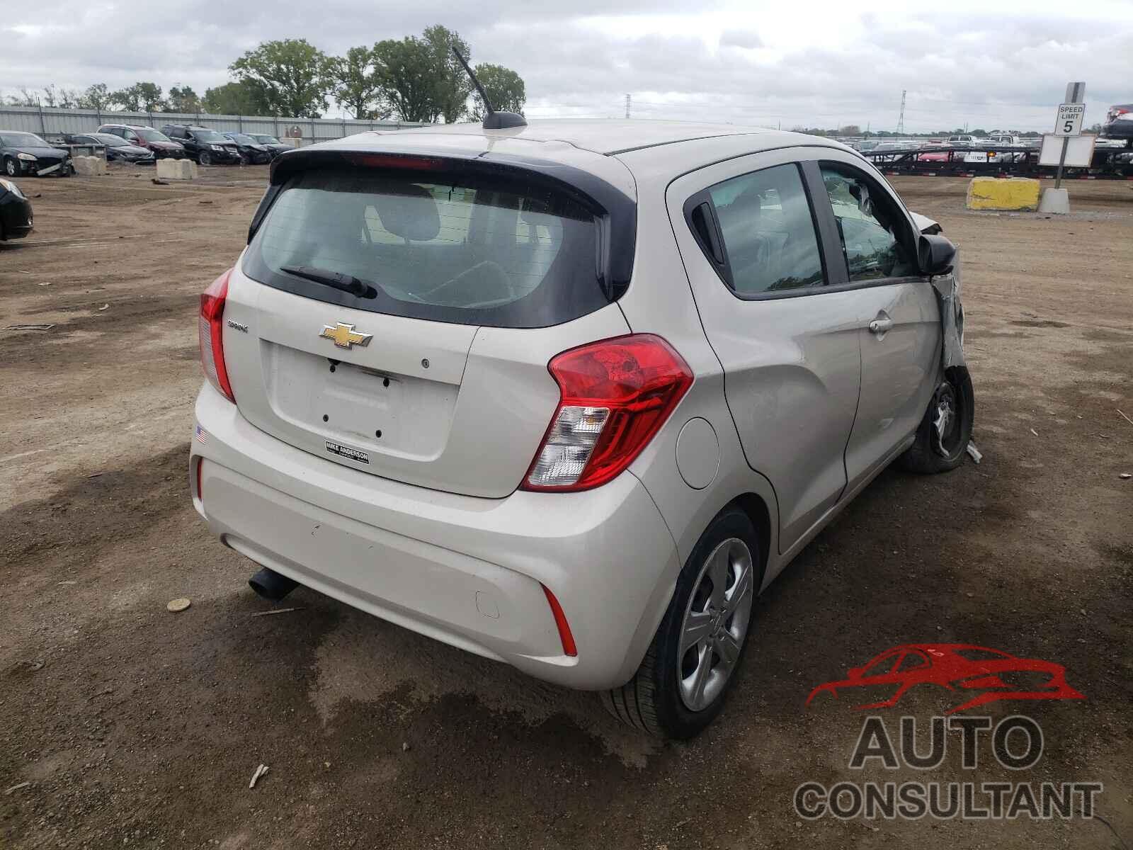 CHEVROLET SPARK 2019 - KL8CB6SA4KC738006