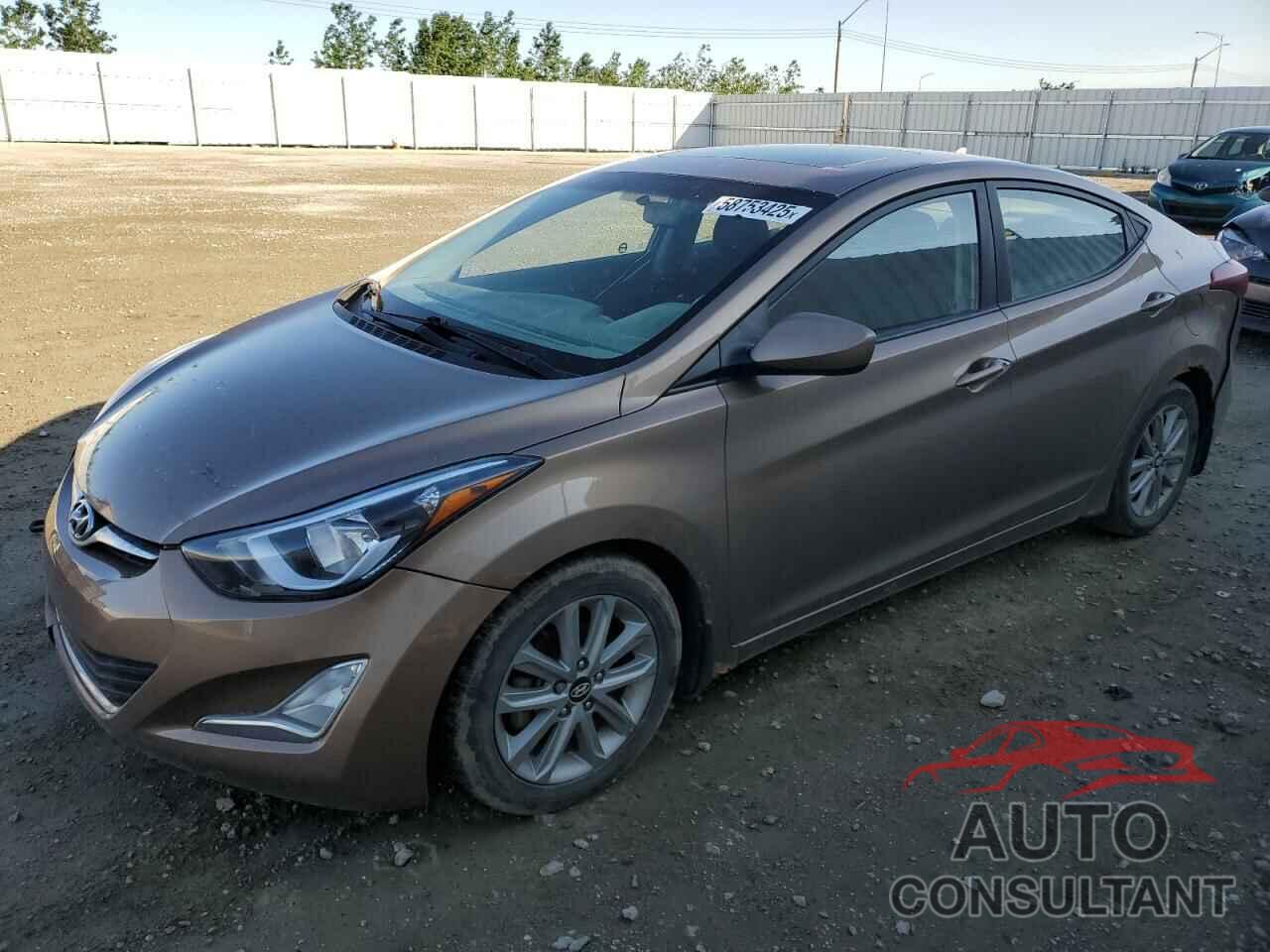 HYUNDAI ELANTRA 2015 - KMHDH4AE9FU417710