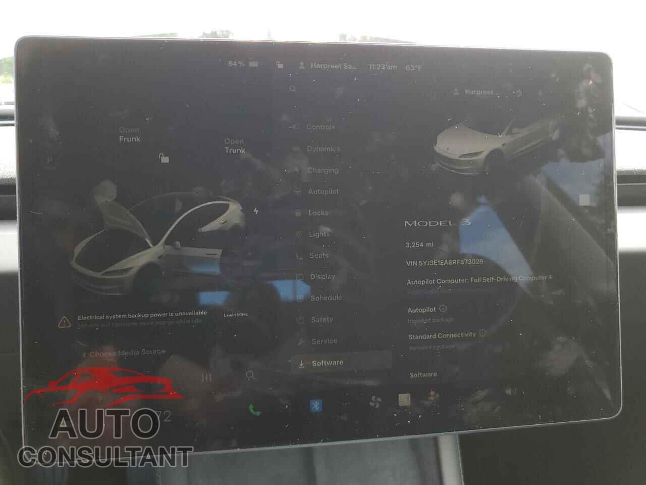 TESLA MODEL 3 2024 - 5YJ3E1EA8RF873029