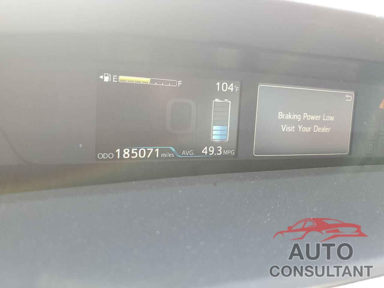 TOYOTA PRIUS 2019 - JTDKARFU6K3077445