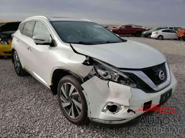 NISSAN MURANO 2016 - 5N1AZ2MH2GN146737