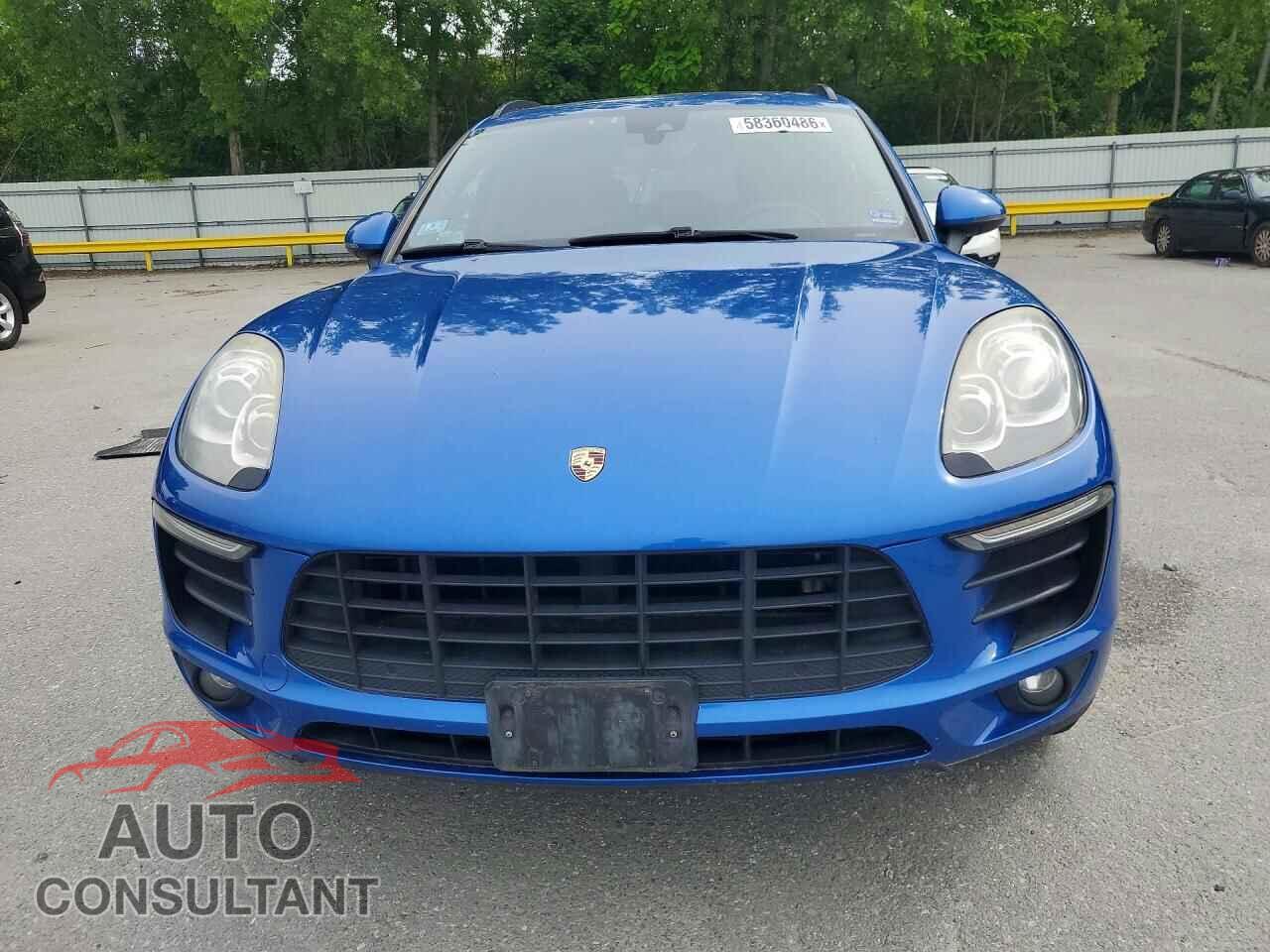 PORSCHE MACAN 2016 - WP1AB2A58GLB59103