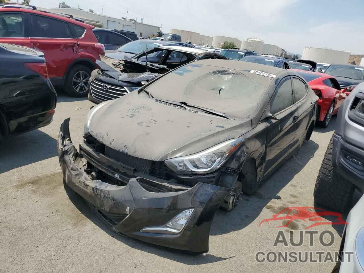 HYUNDAI ELANTRA 2016 - KMHDH4AE4GU490694