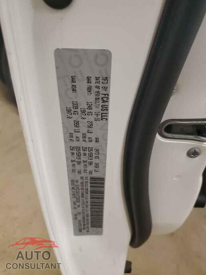 DODGE JOURNEY 2017 - 3C4PDCGG1HT536297