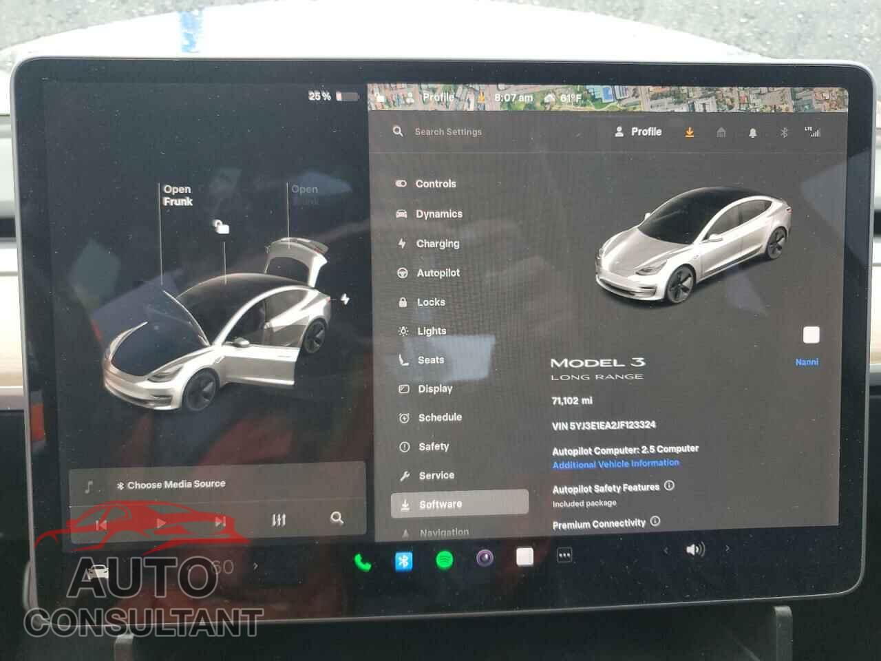 TESLA MODEL 3 2018 - 5YJ3E1EA2JF123324