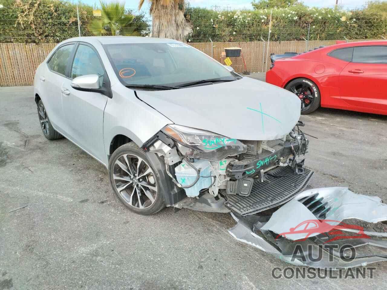 TOYOTA COROLLA 2018 - 2T1BURHE7JC068479