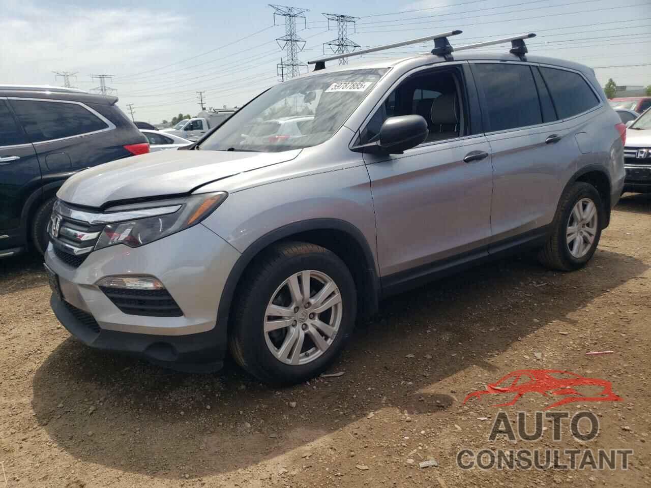 HONDA PILOT 2017 - 5FNYF5H14HB019899