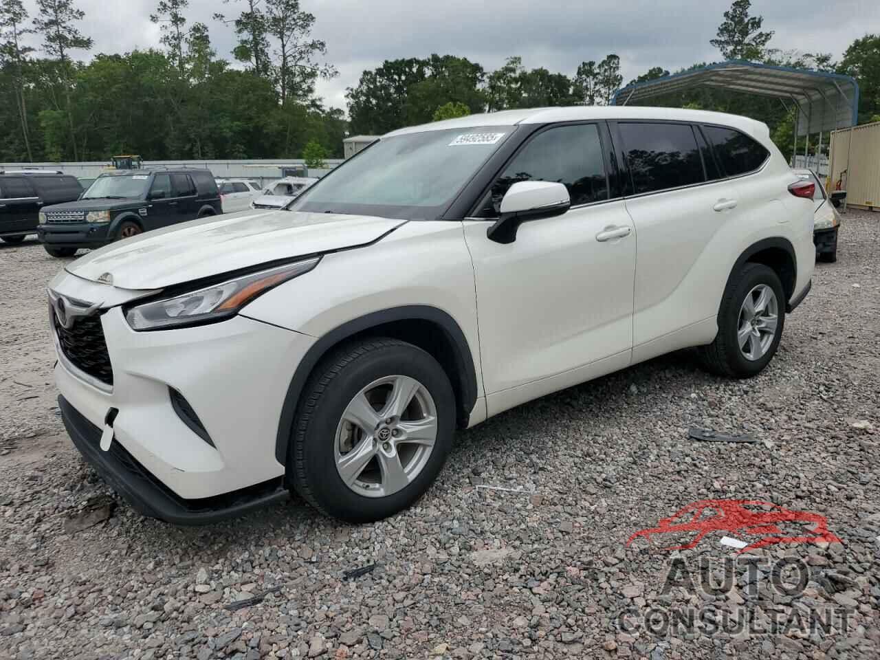 TOYOTA HIGHLANDER 2020 - 5TDCZRAH2LS504191