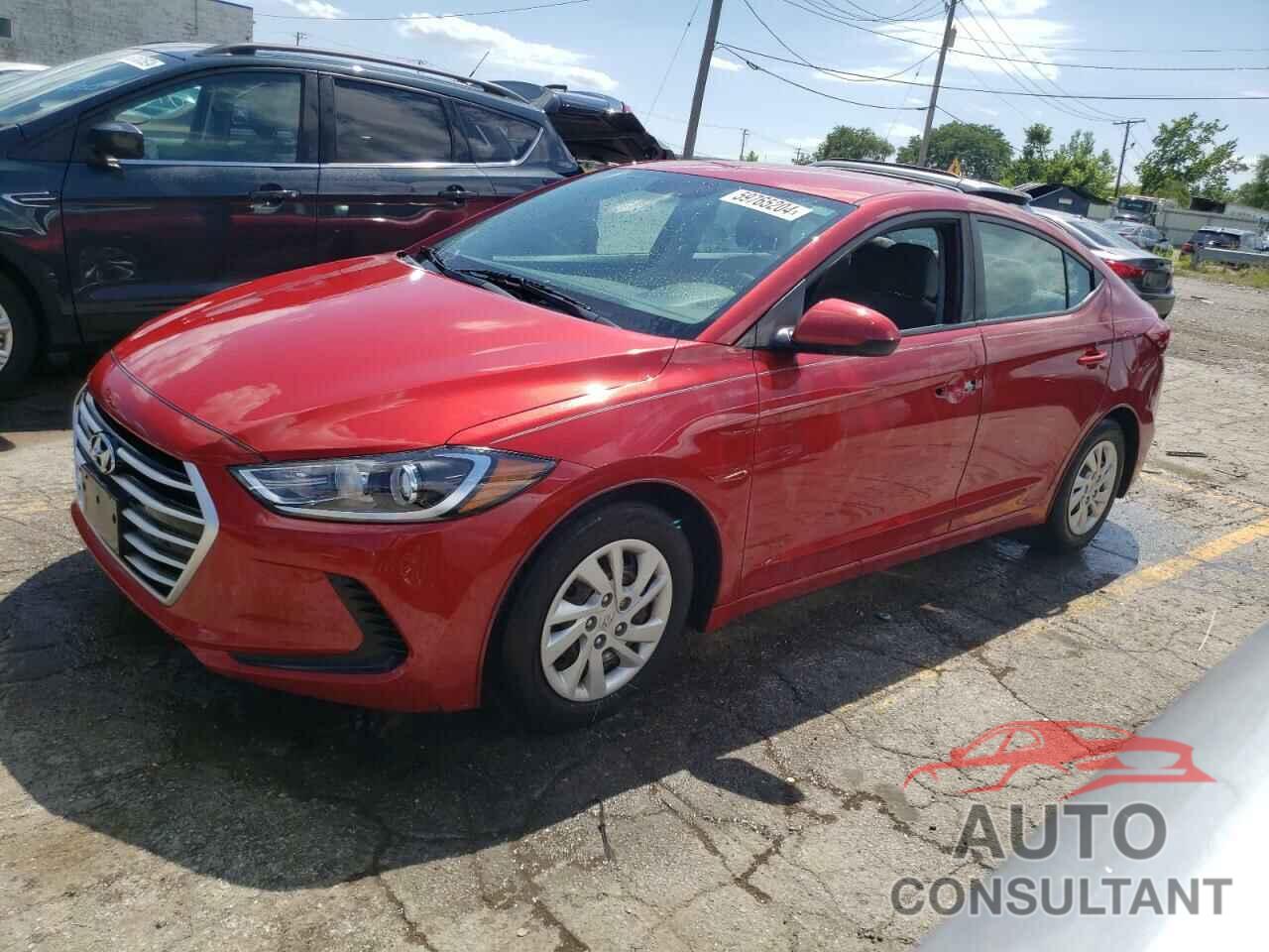 HYUNDAI ELANTRA 2018 - 5NPD74LF5JH339765