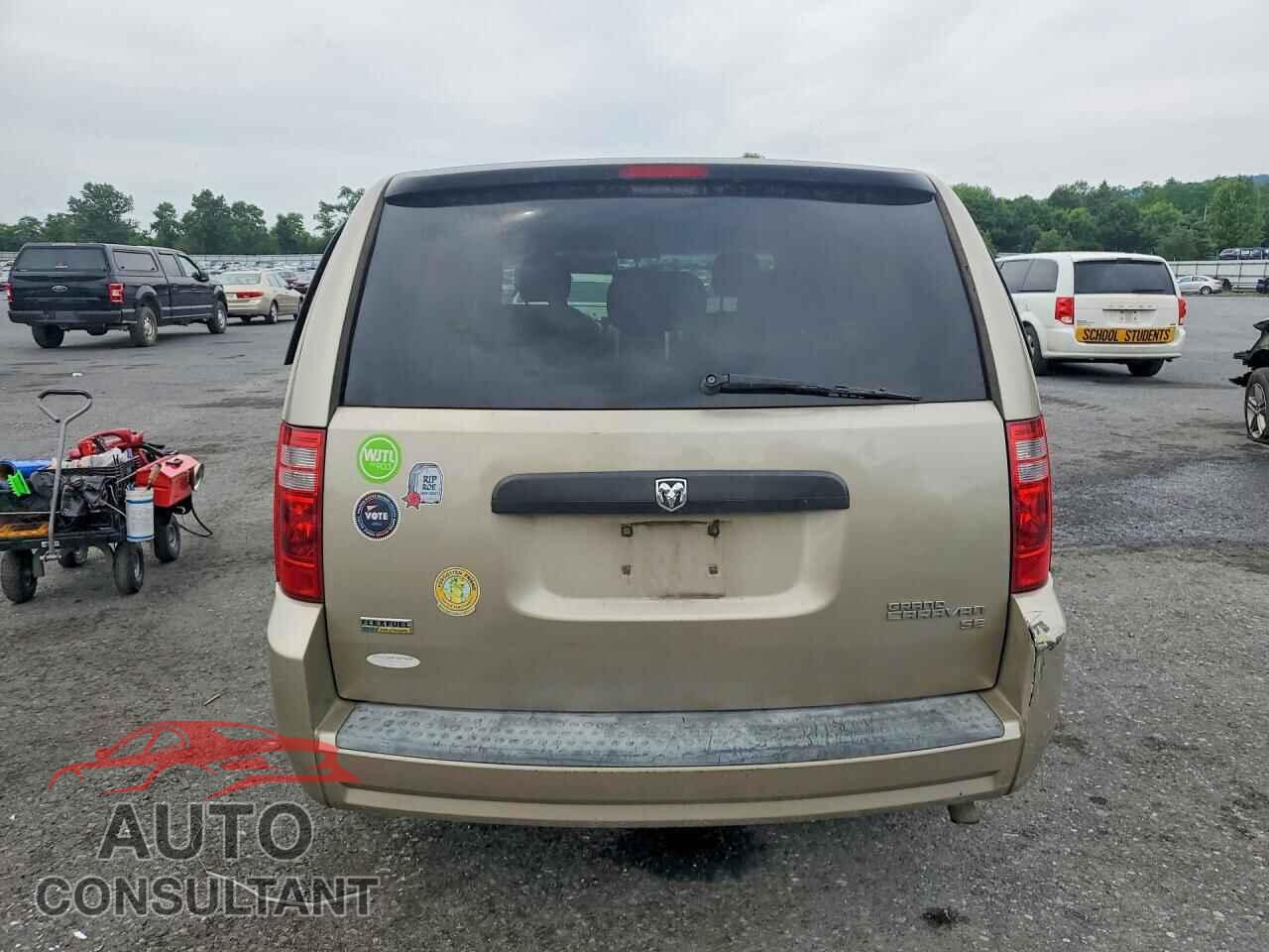 DODGE CARAVAN 2009 - 2D8HN44E19R658707