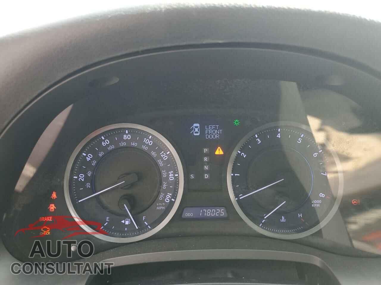 LEXUS IS 2012 - JTHBE5C29C5031001