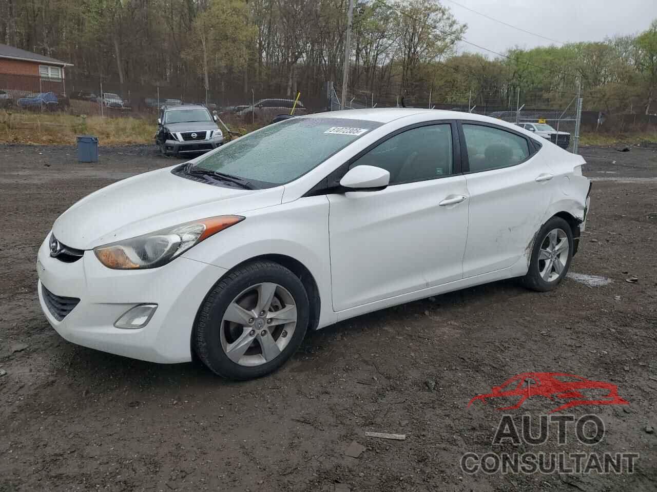 HYUNDAI ELANTRA 2012 - 5NPDH4AE1CH066866