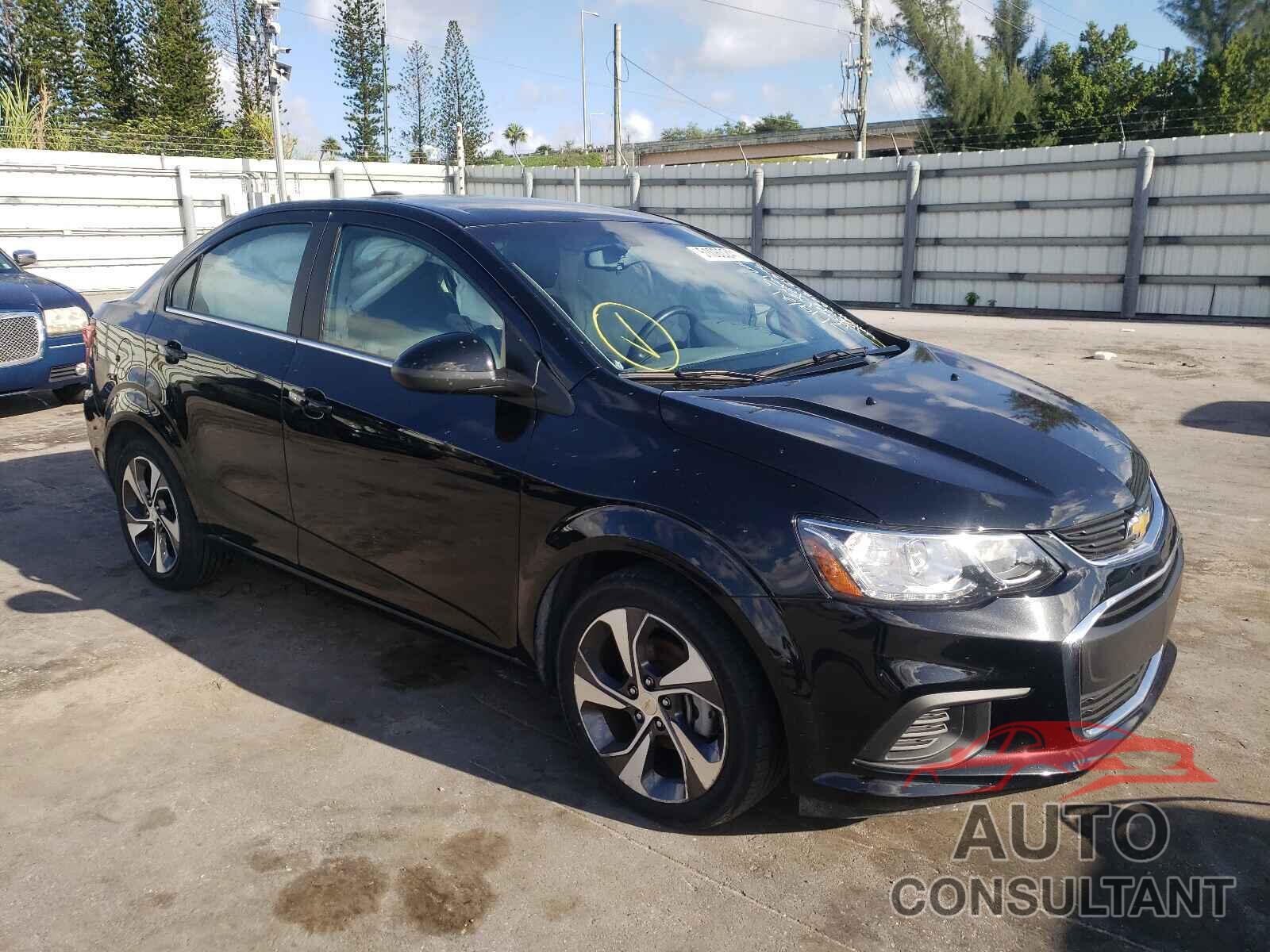 CHEVROLET SONIC 2020 - 1G1JF5SB3L4117186