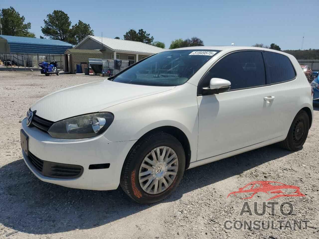 VOLKSWAGEN GOLF 2012 - WVWAB7AJ5CW190457