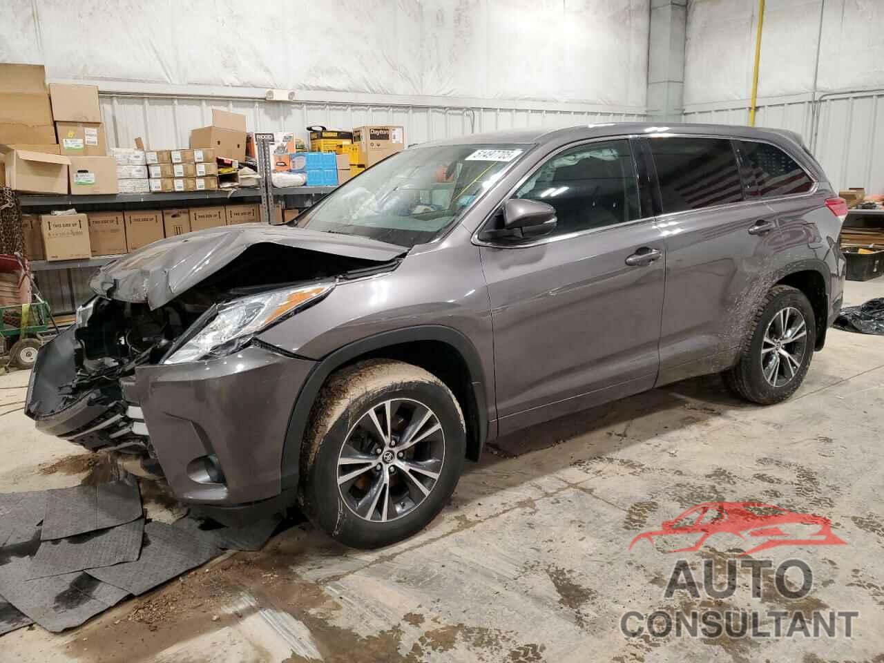 TOYOTA HIGHLANDER 2017 - 5TDBZRFH6HS401206