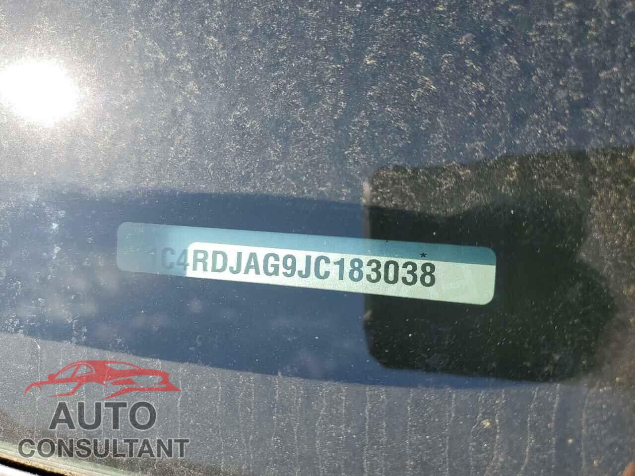 DODGE DURANGO 2018 - 1C4RDJAG9JC183038