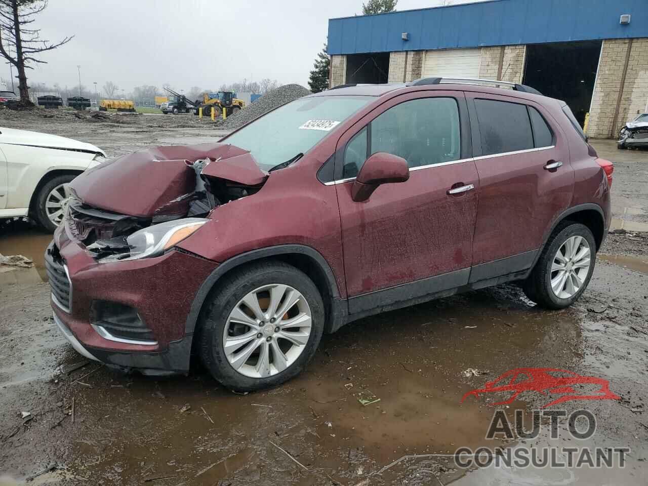 CHEVROLET TRAX 2017 - 3GNCJMSB9HL186496