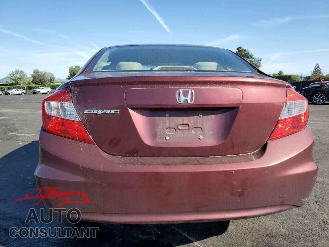 HONDA CIVIC 2012 - 19XFB2F81CE053587