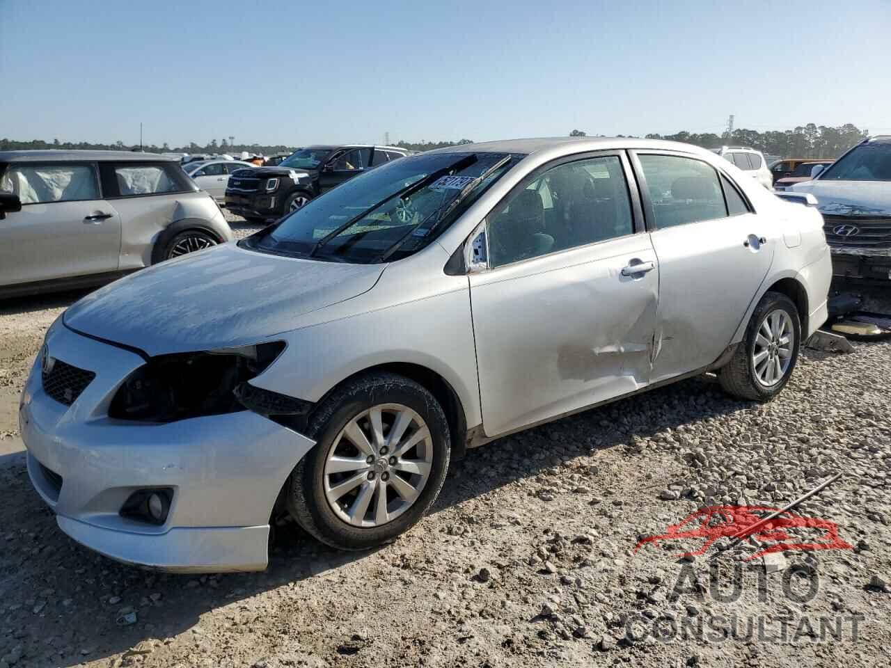 TOYOTA COROLLA 2009 - 1NXBU40E89Z113616