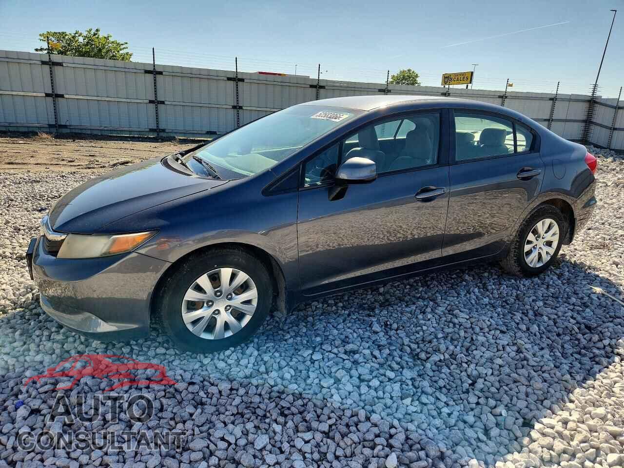 HONDA CIVIC 2012 - 19XFB2F55CE018234