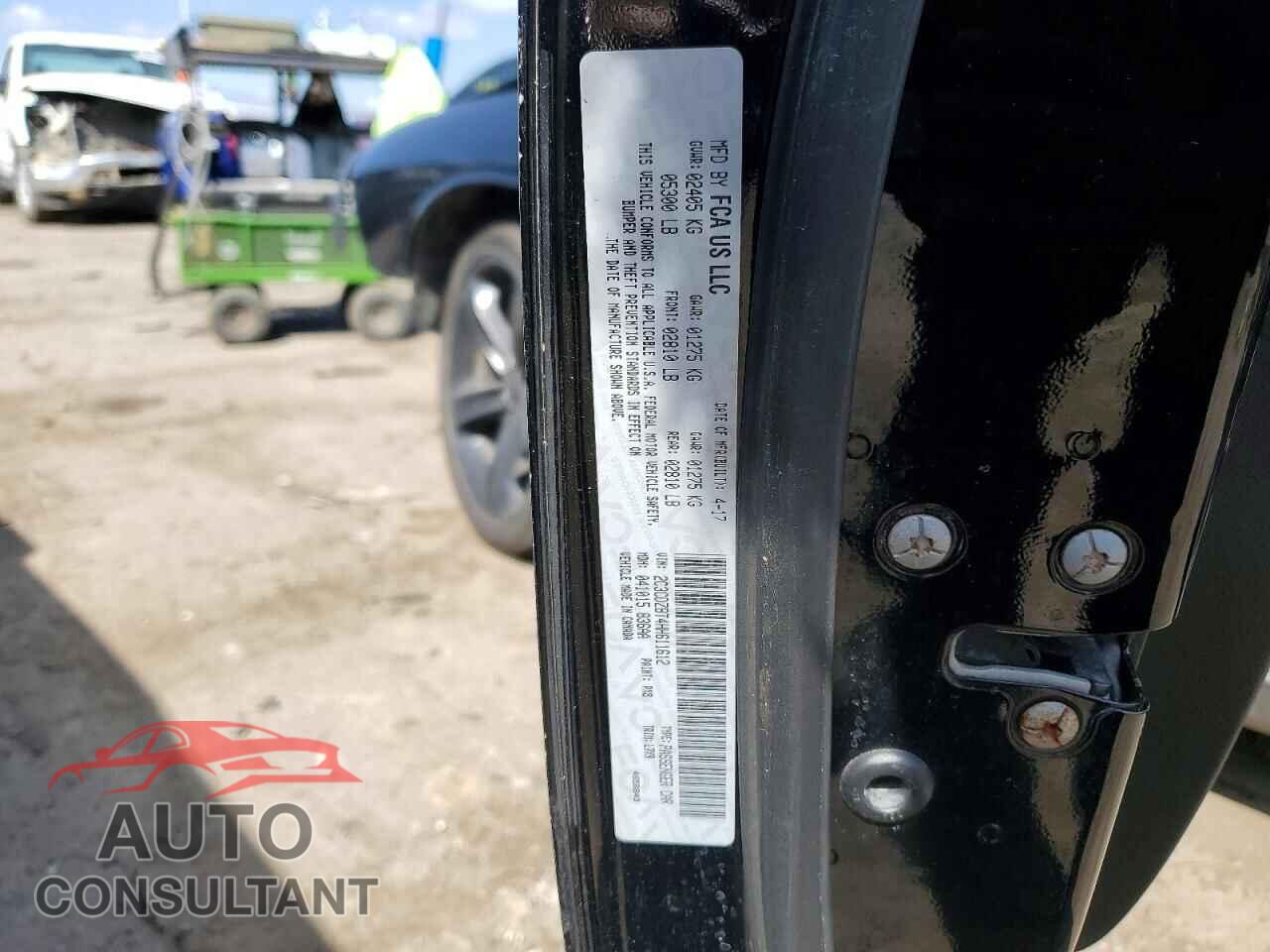 DODGE CHALLENGER 2017 - 2C3CDZBT4HH611612
