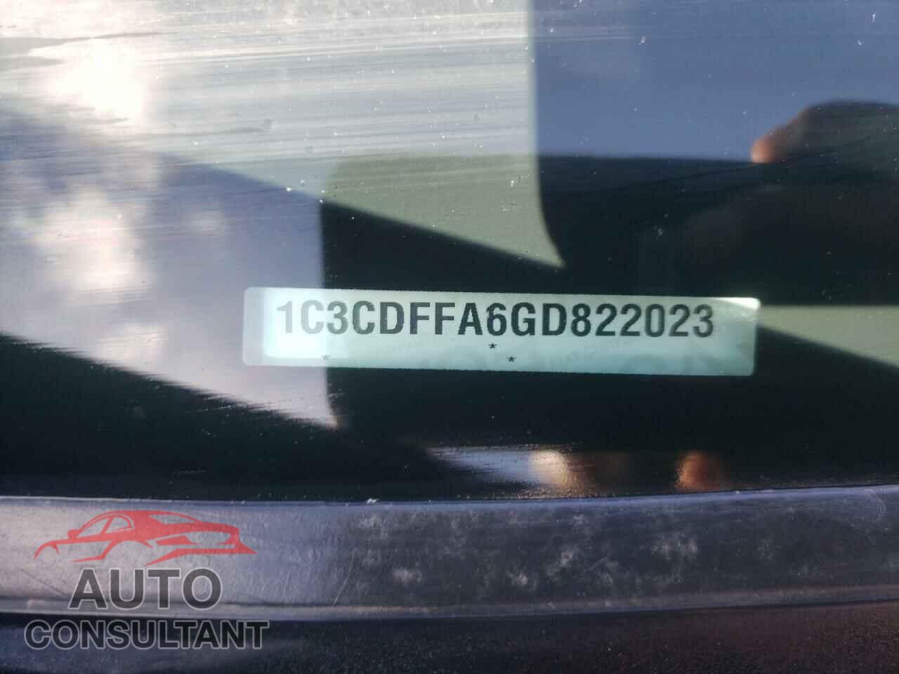 DODGE DART 2016 - 1C3CDFFA6GD822023