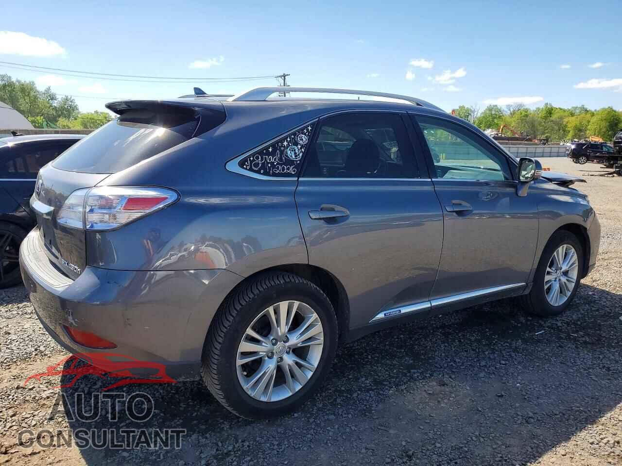LEXUS RX450 2012 - JTJBC1BA7C2434059