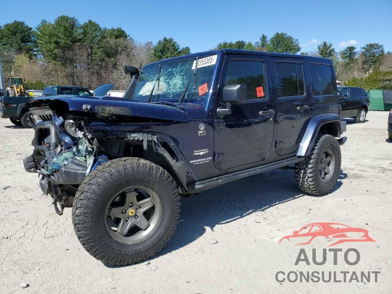 JEEP WRANGLER 2013 - 1C4HJWEG2DL500867