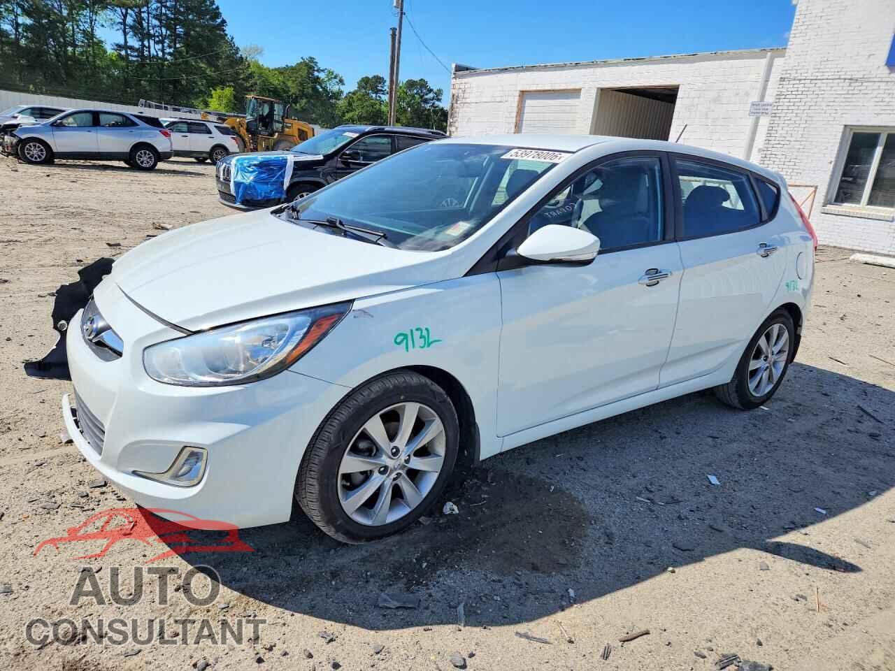 HYUNDAI ACCENT 2013 - KMHCU5AE7DU070274