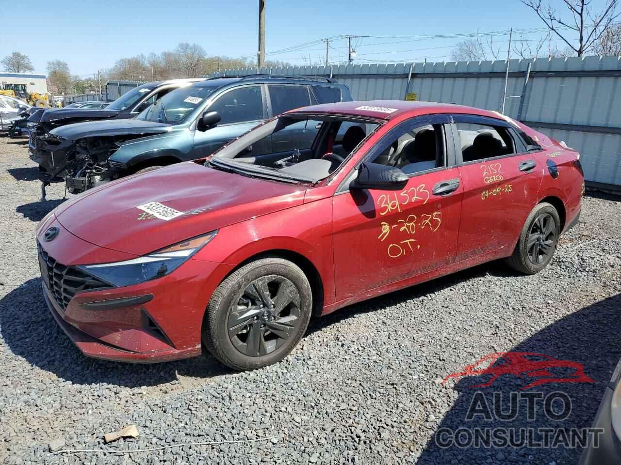 HYUNDAI ELANTRA 2023 - KMHLM4AG3PU567208