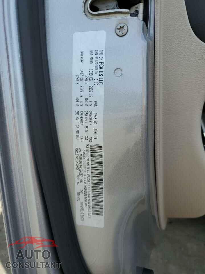 DODGE CARAVAN 2017 - 2C4RDGBG4HR564217